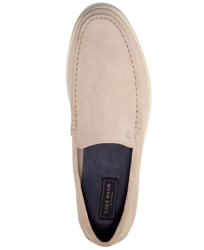 Мужские лоферы Greenwich Grand Venetian — замша Oxford Tan - 3