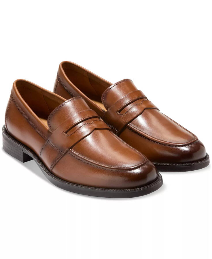 Мужские мокасины Bedford Penny Loafer, цвет British Tan - 7