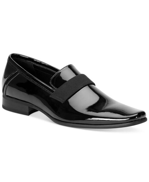 Мужские мокасины Bernard Patent Slip-on Black Patent - 1