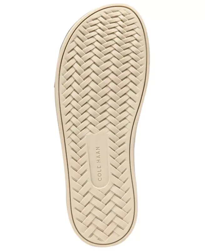 Мужские сандалии-слайды Nantucket Cross Strap без шнуровки — пыльно-оливковый нубук - 4