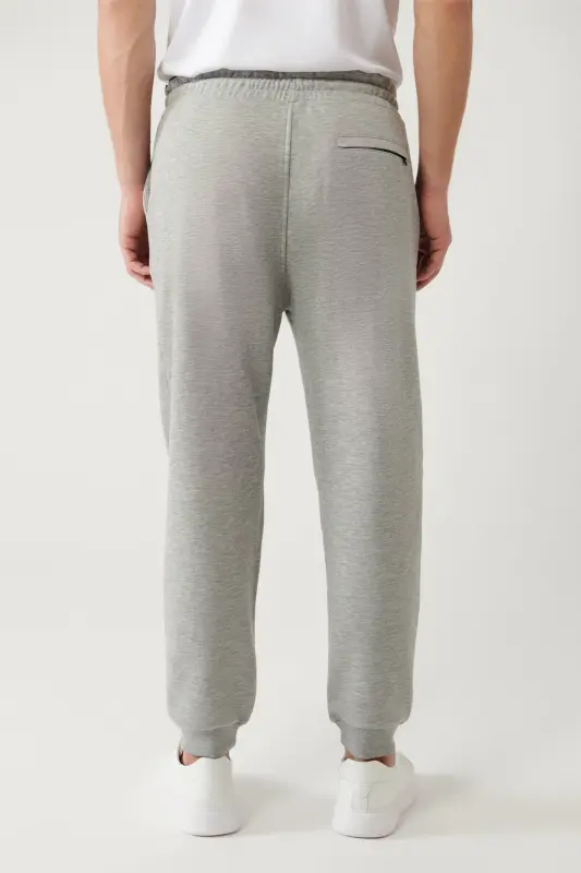 Мужские серые спортивные штаны - 4