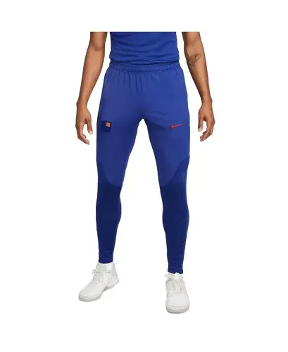 Мужские синие тренировочные штаны Barcelona Strike Performance - NIKE (1)