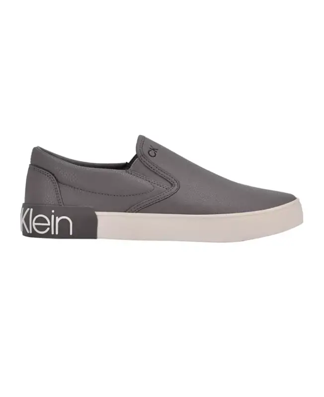 Мужские сланцы-кеды Casual Slip-On - Серый - 2