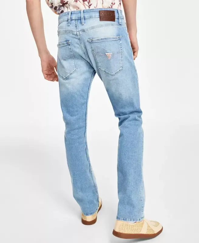 Мужские Slim Straight Fit Джинсы -Флетчер - 7