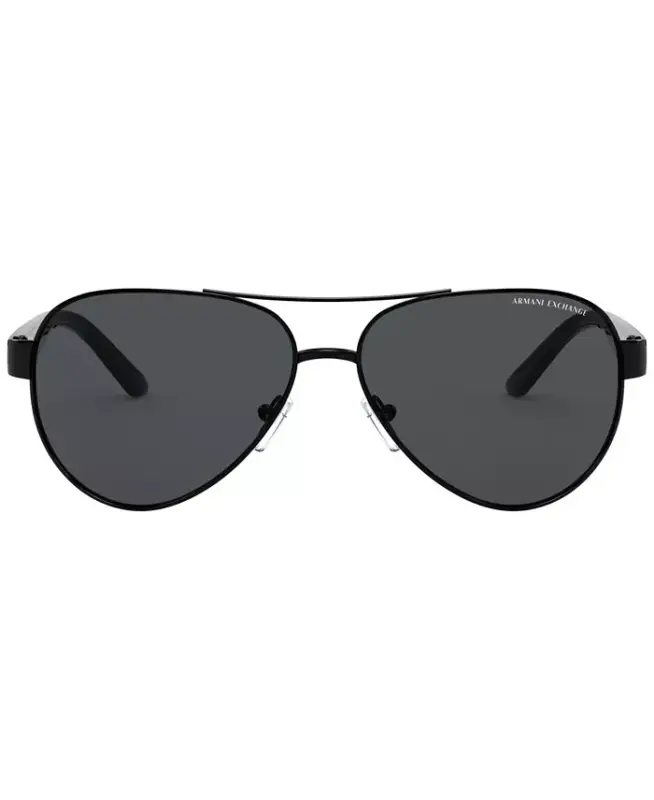 Мужские Солнцезащитные Очки, AX2034S-Shiny Black - 9