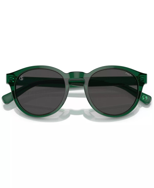 Мужские солнцезащитные очки, PH419251-X 51 Shiny Transparent Green - 5