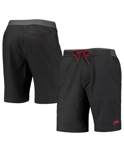 Мужские шорты Charcoal Arkansas Razorbacks Twisted Creek Omni-Shield - 1