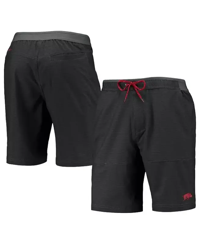 Мужские шорты Charcoal Arkansas Razorbacks Twisted Creek Omni-Shield - 2