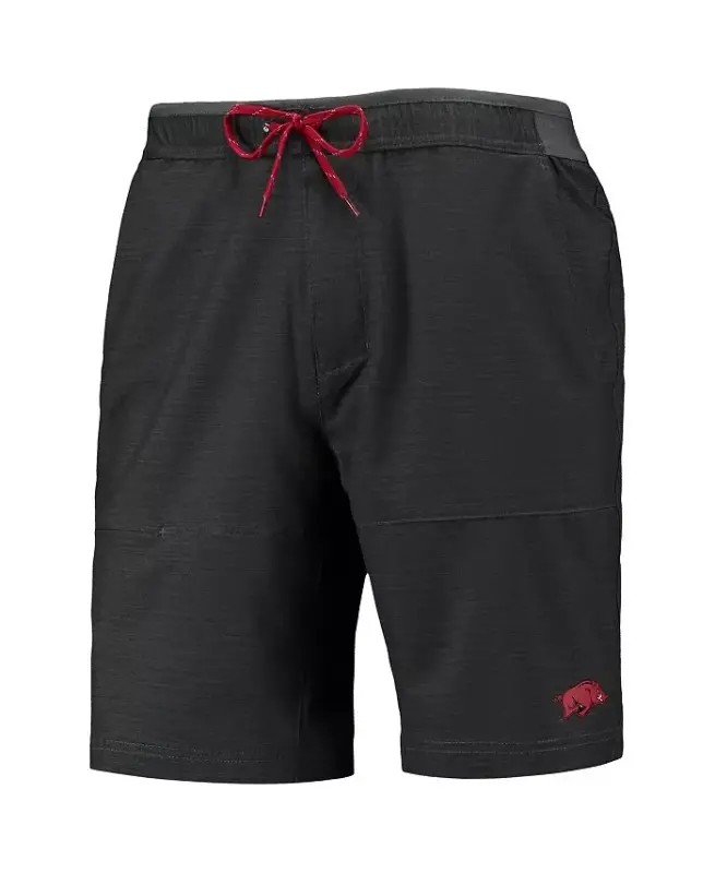 Мужские шорты Charcoal Arkansas Razorbacks Twisted Creek Omni-Shield - 3