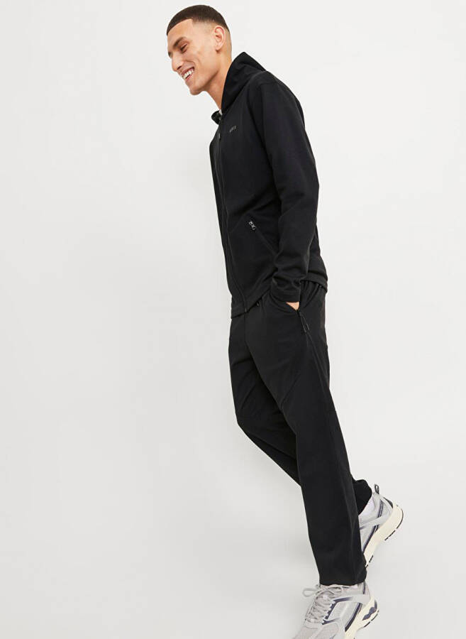 Мужские спортивные штаны Jack & Jones Slim Fit черные JPSTWILL JJCLOUD SWEAT PANTS NOOS - 12