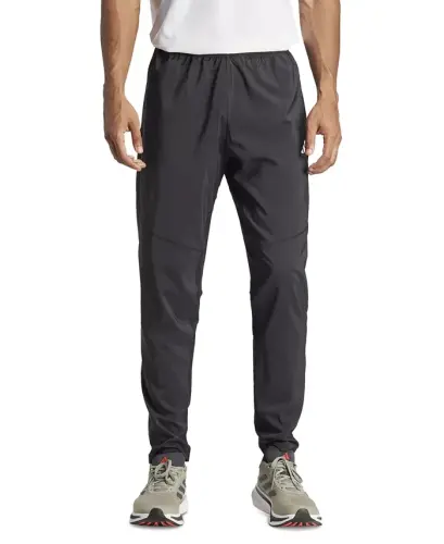 Мужские спортивные штаны The Run Woven Moisture-Wicking Pants — чёрные - 1