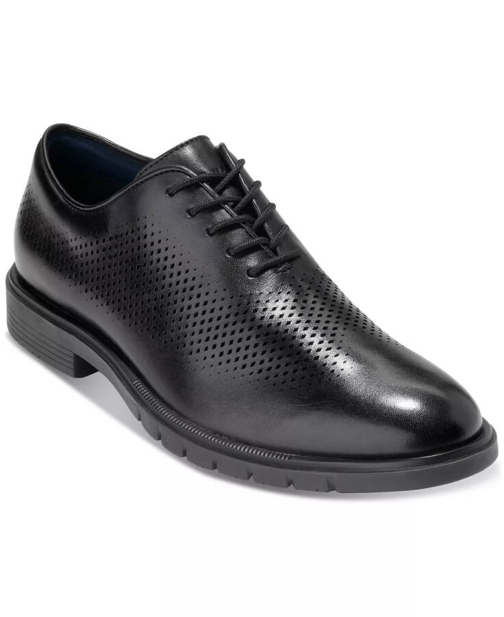 Мужские туфли GrandFlex Dress Laser Oxford Black - 1