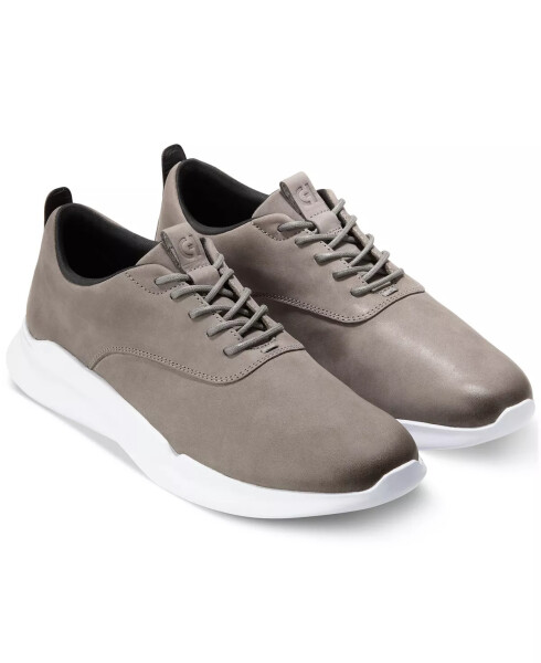 Мужские туфли-кроссовки Grand Crosscourt RunOx Hybrid Dress Casual Grey Nubuck - 5