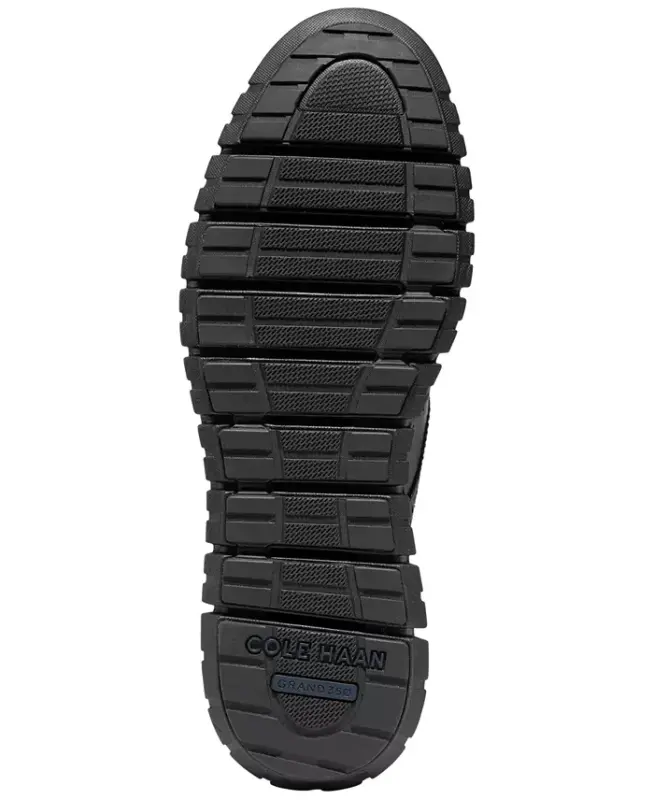 Мужские туфли оксфорды с перфорацией Men's ZERØGRAND Remastered Lace-Up Wingtip - Черный/черный - 6