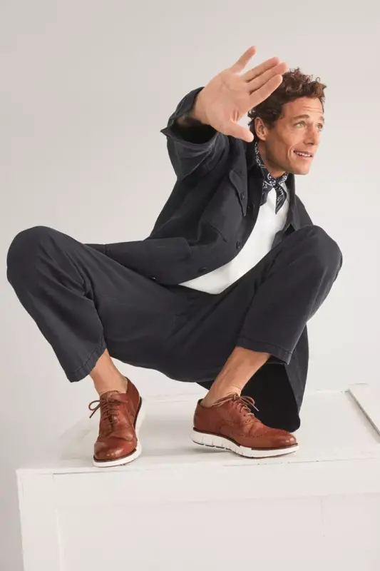 Мужские туфли ZERØGRAND Remastered Lace-Up Wingtip Oxford - 9