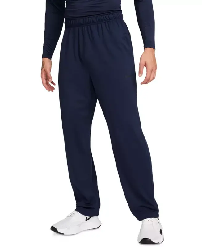 Мужские универсальные брюки Dri-FIT Open Hem - Обсидиан/черный - 2