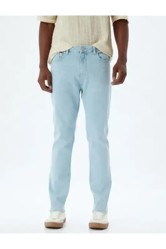 Мужские узкие джинсы - 3