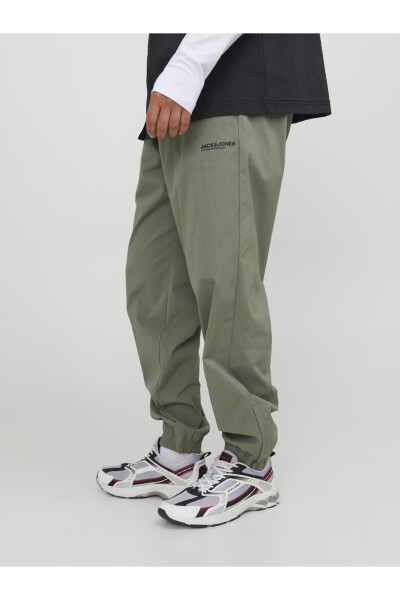 Мужские зеленые брюки Jack Jones Jpstkarl Jjhook Jogger Ln - 2