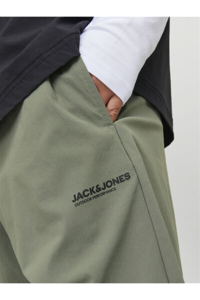 Мужские зеленые брюки Jack Jones Jpstkarl Jjhook Jogger Ln - 6