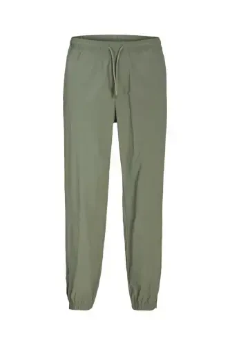 Мужские зеленые брюки Jack Jones Jpstkarl Jjhook Jogger Ln - JACK & JONES (1)