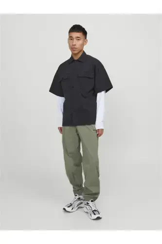 Мужские зеленые брюки Jack Jones Jpstkarl Jjhook Jogger Ln - 8