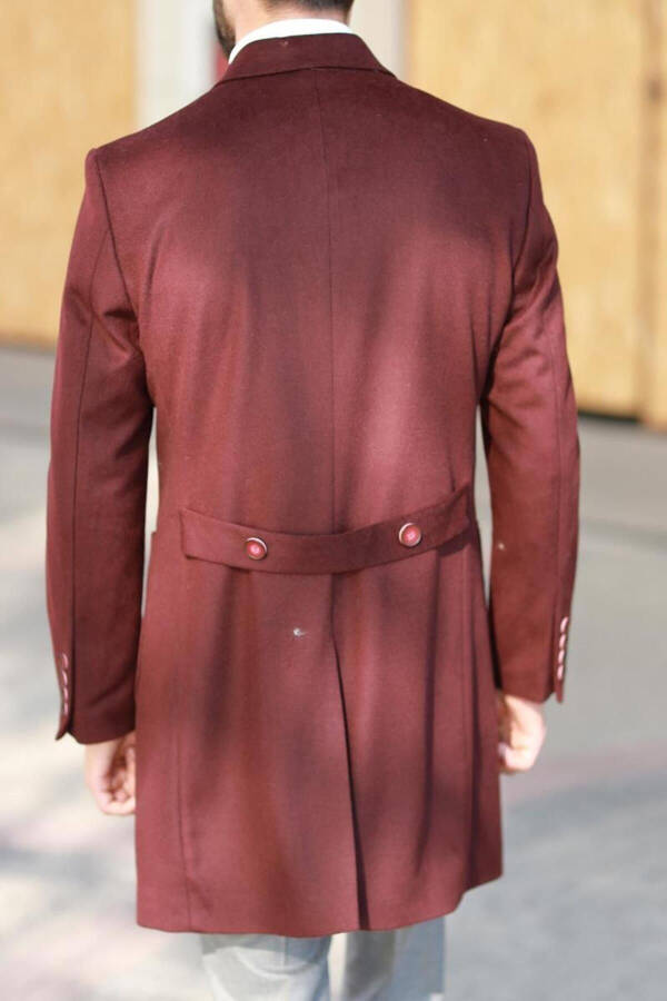 Мужское зимнее шерстяное пальто - 3