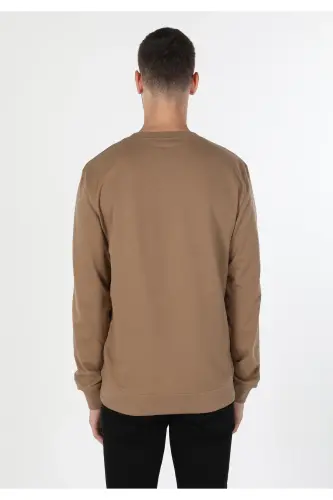 Мужской бежевый свитер (Cl1060125) - COLIN'S (1)