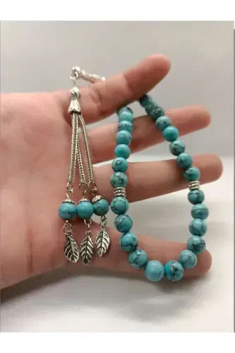 Мужской бирюзовый бирюзовый камень четки-бирюзовый камень бирюзовый четки - 1