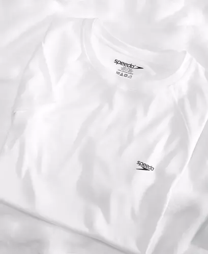 Мужской быстросохнущий рашгард UPF 50+ - белый - 3