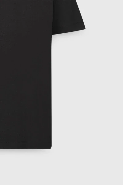 Мужской черный 100% хлопок Modern Fit обычный крой Bis - 8