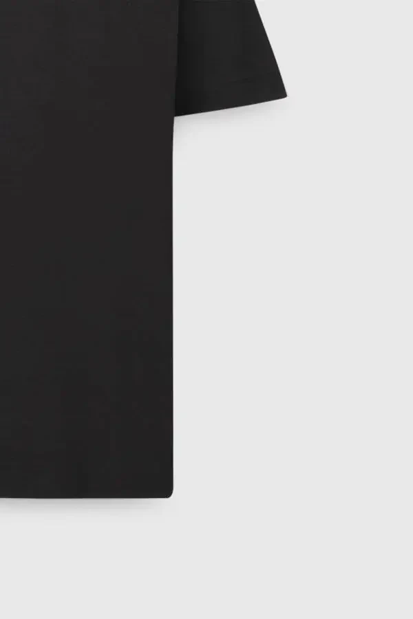 Мужской черный 100% хлопок Modern Fit обычный крой Bis - 8