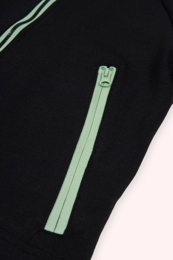 Мужской черный худи для мальчика - 3