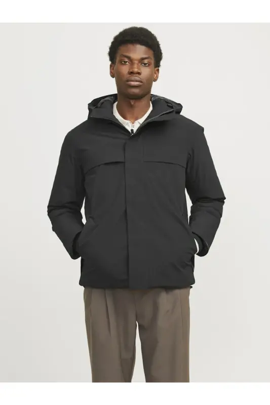Мужской черный жакет Jprblawave Jacket 12259457-Black-Siyah - 2
