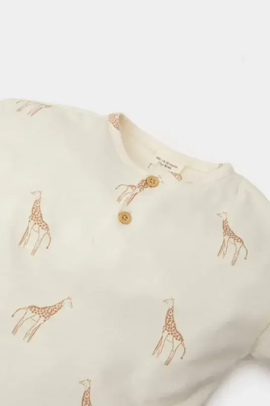 Мужской детский костюм (2 предмета): рубашка с длинным рукавом, эластичные брюки E7728a525sp - 3