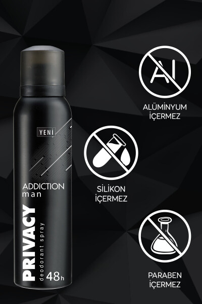 Мужской дезодорант Man Addiction 6x150ml - 12