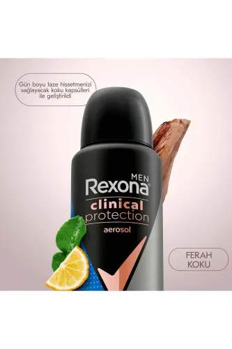 Мужской дезодорант-спрей Men Clinical Protection Confidence 96 часов защиты 150 мл X2 - 6