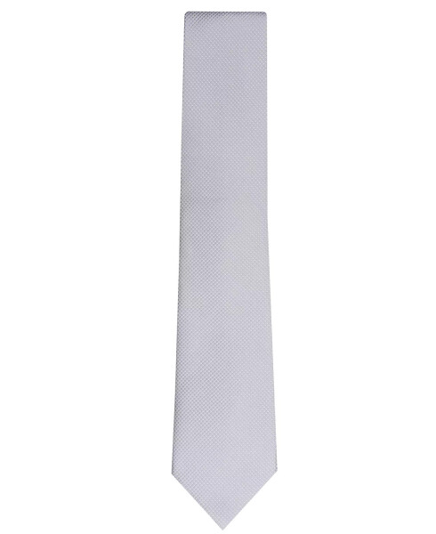 Мужской галстук Parker Classic Grid Tie, созданный для Modazone Steel - 2