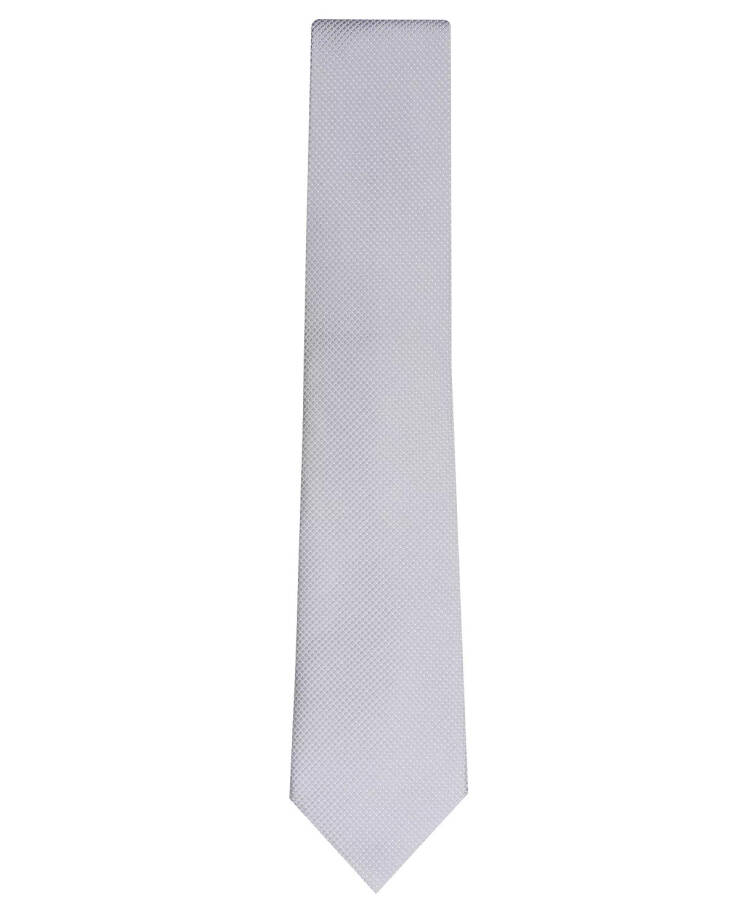 Мужской галстук Parker Classic Grid Tie, созданный для Modazone Steel - 2