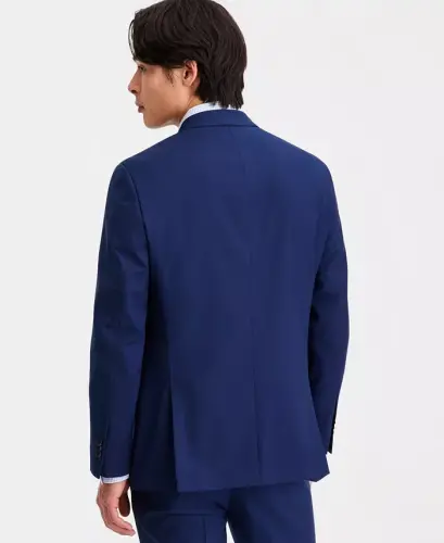 Мужской костюм Techni-Cole Separate Slim-Fit, пиджак — синий - 5