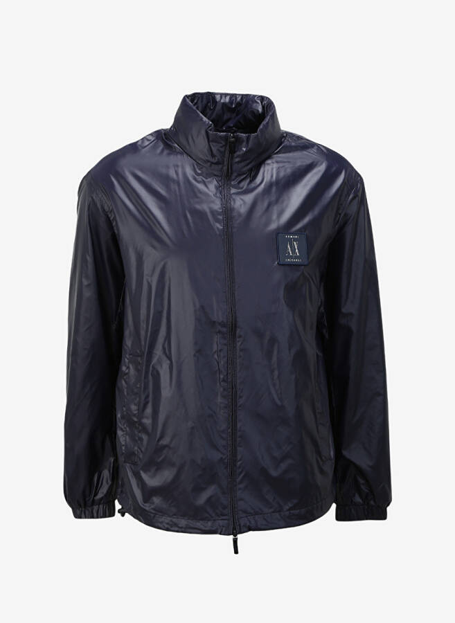 Мужской пиджак Armani Exchange Regular темно-синего цвета 8NZBP9 1583 DEEP NAVY - 1