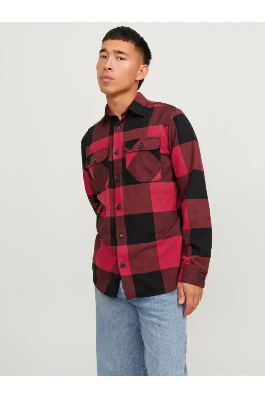 Мужской пиджак Jack & Jones с свободным кроем, красный. - JACK & JONES