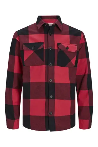 Мужской пиджак Jack & Jones с свободным кроем, красный. - 7