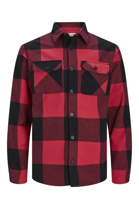 Мужской пиджак Jack & Jones с свободным кроем, красный. - 7