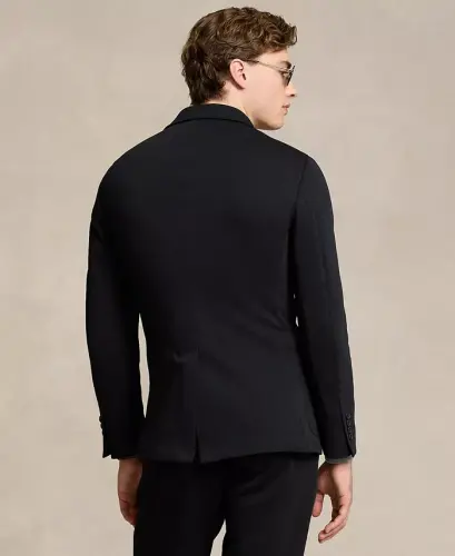 Мужской пиджак-костюм поло двойной вязки - черный - POLO RALPH LAUREN (1)