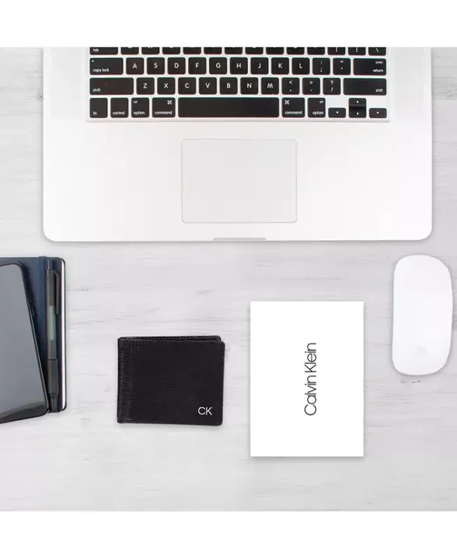 Мужской RFID-кошелек Slimfold увеличенной вместимости — черный - 7