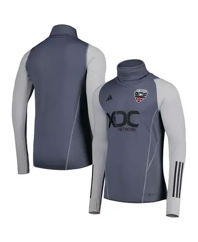 Мужской серый D.C. United Warm Raglan COLD.RDY Top-Gray - 1