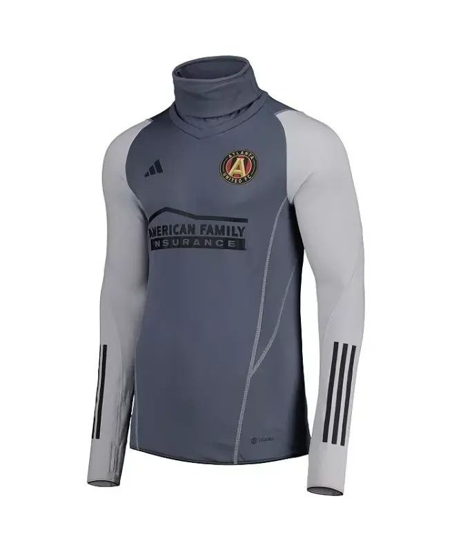 Мужской серый тренировочный реглан Atlanta United FC COLD.RDY – серый - 3