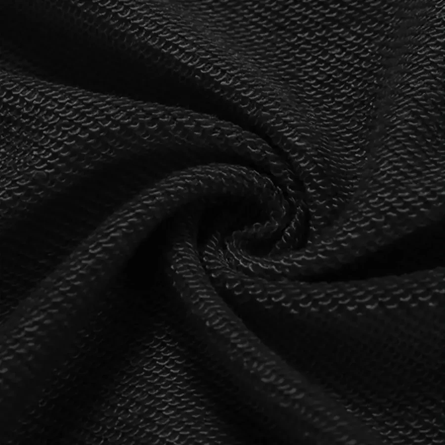 Мужской спортивный костюм с капюшоном, на молнии, повседневный, для пробежек и тренажерного зала. - 5