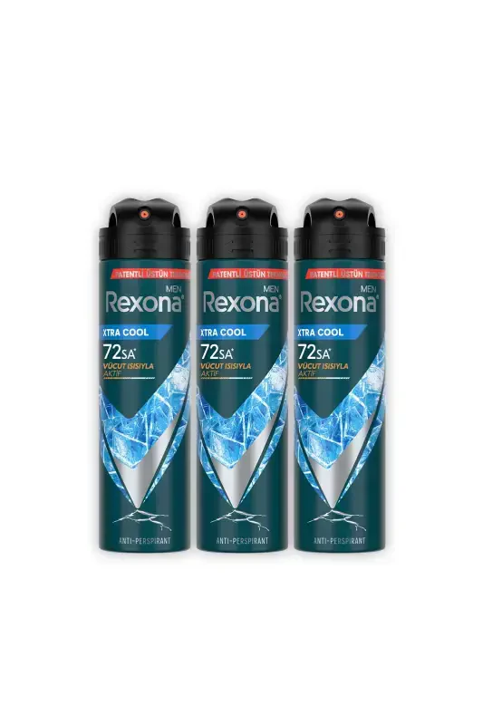 Мужской спрей-дезодорант Men Xtra Cool 72 часа непрерывной превосходной защиты 150 мл X3 - 2
