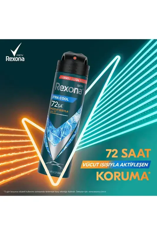 Мужской спрей-дезодорант Men Xtra Cool 72 часа непрерывной превосходной защиты 150 мл X3 - 3